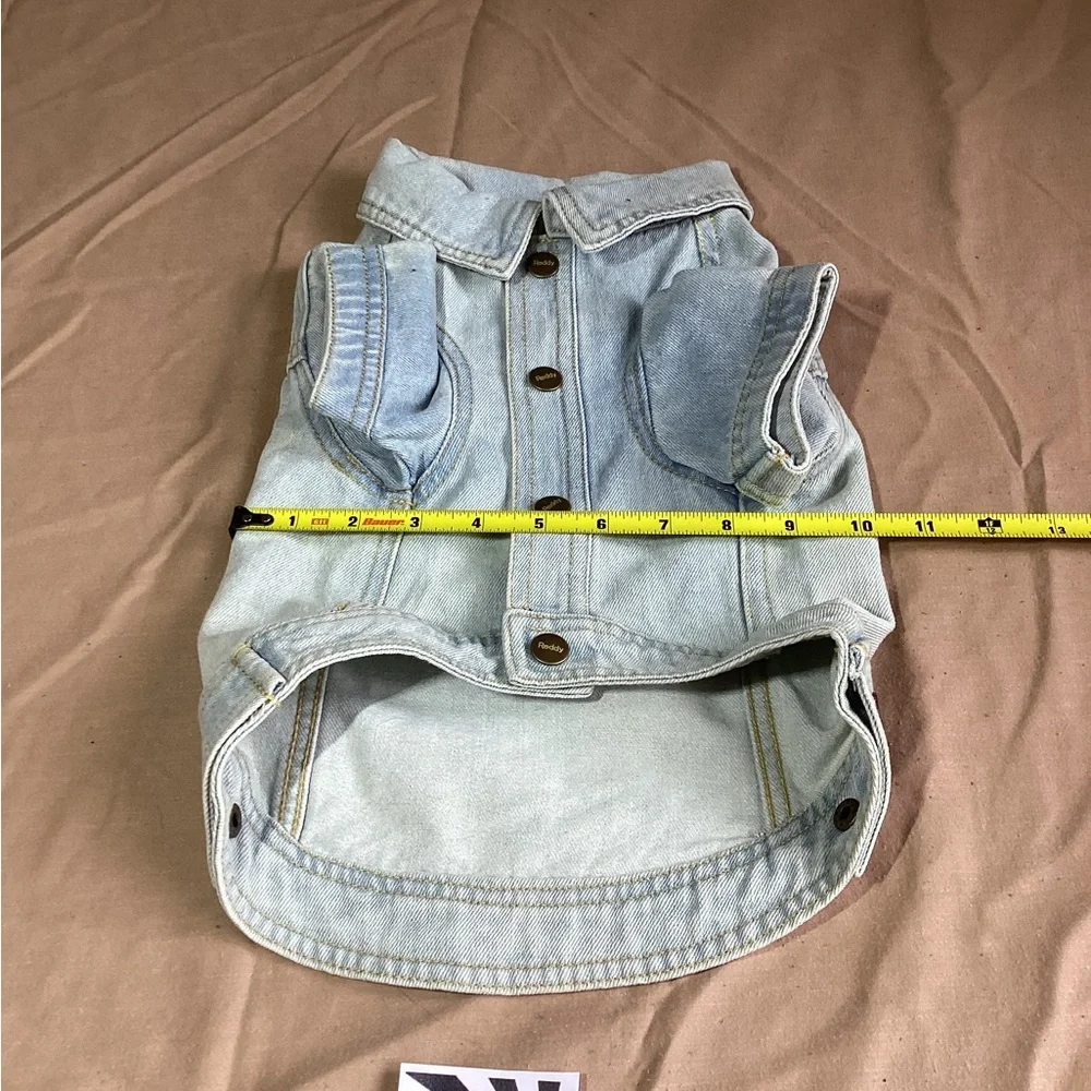 Reddy Denim Dog Jacket Light Wash Medium